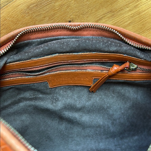 Bottega Veneta Intrecciato Orange Woven Hobo Bag - Picture 8 of 10